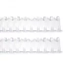 Fém albumspirál 1.9 cm, WRMK Cinch / Wire bindera 0.75 inch - White (2 db)