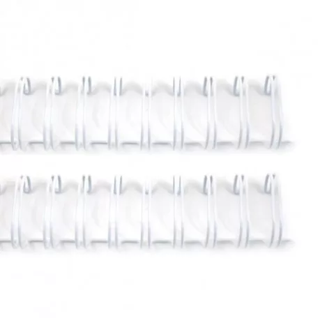 Fém albumspirál 1.9 cm, WRMK Cinch / Wire bindera 0.75 inch - White (2 db)