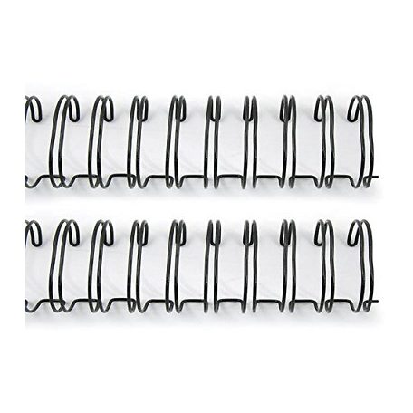 Fém albumspirál 1.9 cm, WRMK Cinch / Wire bindera 0.75 inch - Black (2 db)