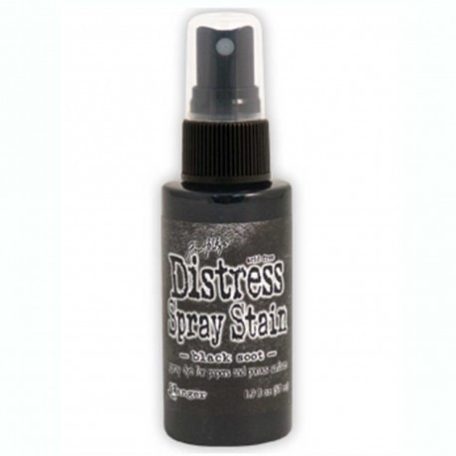 Tintaspray/Szórófejes festék , Distress Spray Stain / Tim Holtz - black soot (57 ml)
