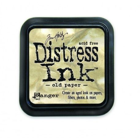 Bélyegzőpárna , Distress Ink / Tim Holtz - old paper (1 db)