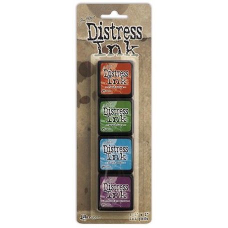 Mini Bélyegzőpárna készlet , Distress Mini Ink / Tim Holtz - Kit 2 (4 db)