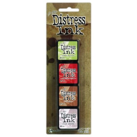 Mini Bélyegzőpárna készlet , Distress Mini Ink / Tim Holtz - Kit 11 (4 db)