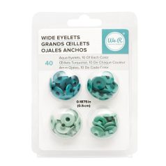We R Makers Szegecs Aqua Eyelets (40 db)
