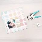 Lyukasztó és szegecselő, Hole Punch & Eyelet Setter / WRMK Crop-A-Dile (1 db)
