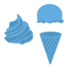   Marianne Design Vágósablon LR0365 - Ice cream / Fagyi - CreaTables 3 db)