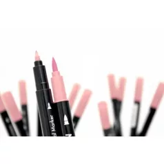   Tsukineko Kétvégű filctoll - Angel Pink - Memento Dual Marker (1 db)