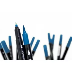   Tsukineko Kétvégű filctoll - Bahama Blue - Memento Dual Marker (1 db)