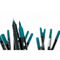   Tsukineko Kétvégű filctoll - Teal Zeal - Memento Dual Marker (1 db)