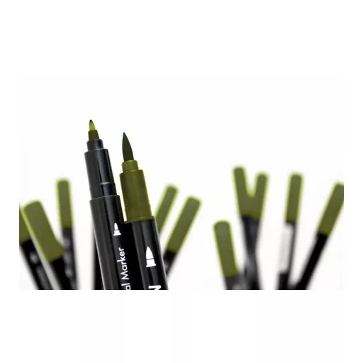 Tsukineko Kétvégű filctoll - Bamboo Leaves - Memento Dual Marker (1 db)