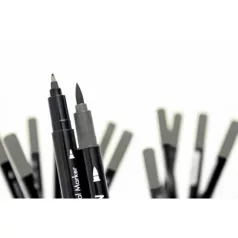   Tsukineko Kétvégű filctoll - London Fog - Memento Dual Marker (1 db)