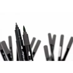   Tsukineko Kétvégű filctoll - Gray Flannel - Memento Dual Marker (1 db)