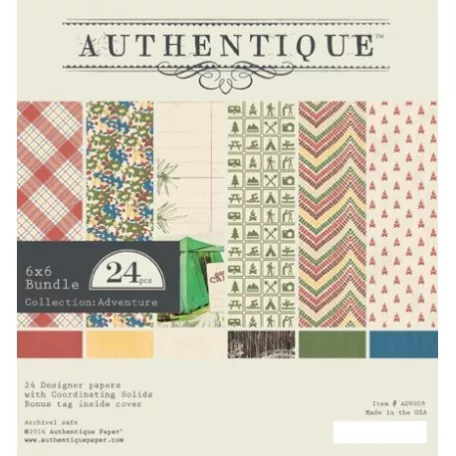 Papírkészlet 6", Adventure / Paper Pads - kétoldalas (24 lap)