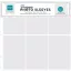 Albumtasak 12", Photo Sleeves / 6X4 Inch Vertical -  (10 ív)