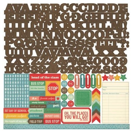 Matrica 12", Teacher's Pet / Alpha Stickers -  (1 ív)