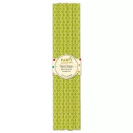   Papír szívószál , Party / Paper Straws - Green Honeycomb (12 db)