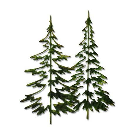 Vágósablon 660978, Thinlits / Tim Holtz - Woodlands (1 csomag)