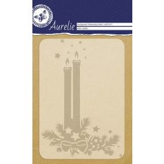   Domborító mappa , Background Embossing Folder / Holy Candles (1 db)