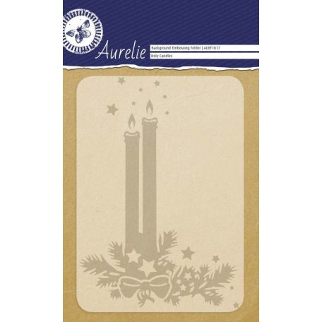Domborító mappa , Background Embossing Folder / Holy Candles (1 db)