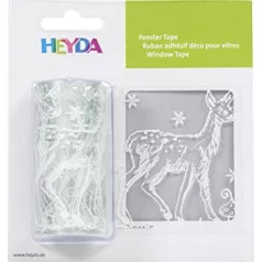 Őzike mintás ablakdísz fólia  (2 méter)