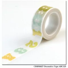   Dekorációs ragasztószalag , It's a Boy / Decorative Tape -  ABC123 (1 db)