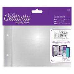   Lefűzhető tároló zseb A6, Creativity Essentials / Stamp Pockets -  (6 db)