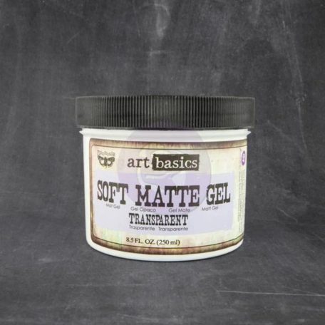 Matt gél , Finnabair - Art Basics / Soft Matte Gel - Transparent (250 ml)
