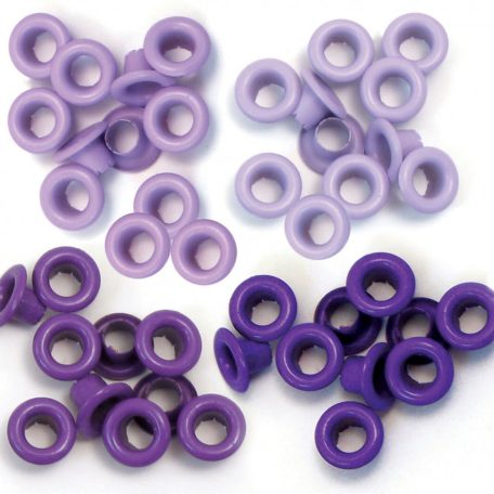 Szegecs , WRMK Eyelets standard / purple - lila (60 db)