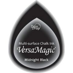 Tintapárna VersaMagic Dew Drop Midnight Black (1 db)