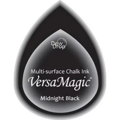 Tintapárna VersaMagic Dew Drop Midnight Black (1 db)