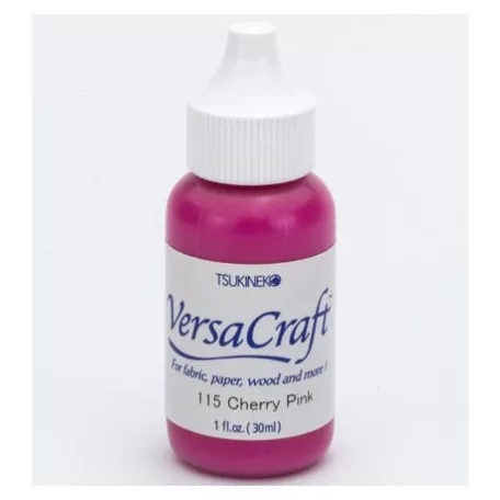 Tsukineko Tintapárna utántöltő - Cherry Pink - VersaCraft Inker