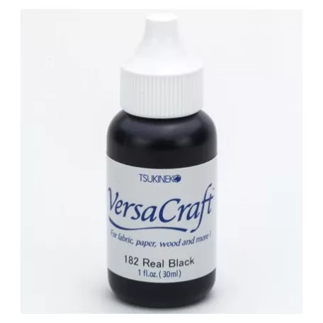 Tsukineko Tintapárna utántöltő - Real Black - VersaCraft Inker