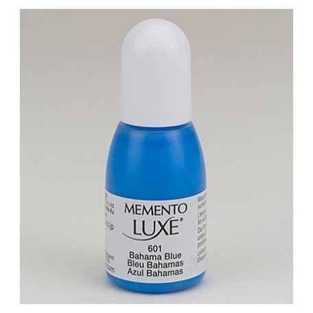 Textil tintapárna utántöltő  , Memento Luxe Inker / Bahama Blue -  (1 db)
