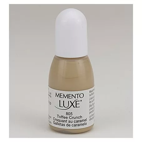 Textil tintapárna utántöltő  , Memento Luxe Inker / Toffee Crunch -  (1 db)