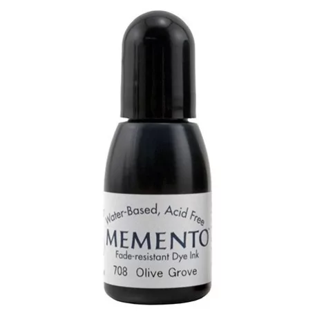 Tsukineko Tintapárna utántöltő - Olive Grove - Memento Inker ( 1 db)