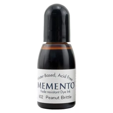 Tsukineko Tintapárna utántöltő - Peanut Brittle - Memento Inker ( 1 db)