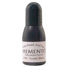   Tsukineko Tintapárna utántöltő - Tuxedo Black - Memento Inker ( 1 db)