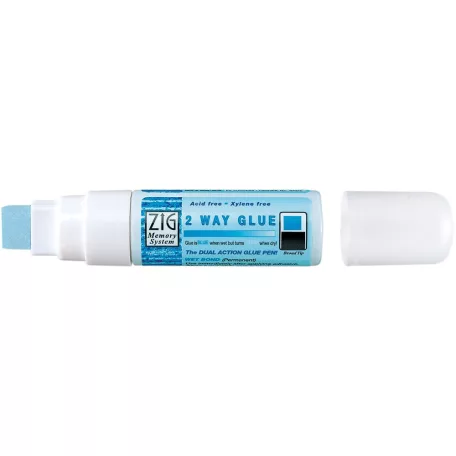 Kuretake / ZIG Ragasztótoll - 2 Way Glue - Jumbo Tip - 15 mm (1 db)
