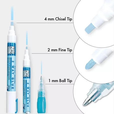 Ragasztótoll 2 Way Glue Chisel Tip 4 mm (1 db)