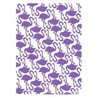  Domborító mappa , Embossing Folder / Who What Wear - Flamingo (1 db)