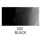 Kuretake Gansai Tambi Akvarell festék - #20 Black (1 db)