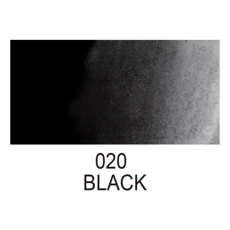 Kuretake Gansai Tambi Akvarell festék - #20 Black (1 db)
