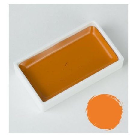 Kuretake Gansai Tambi Akvarell festék - Orange (1 db)