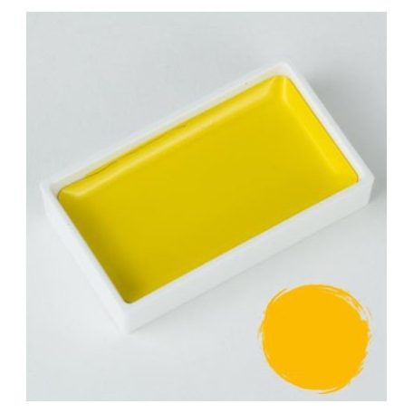 Kuretake Gansai Tambi Akvarell festék - Mid Yellow (1 db)