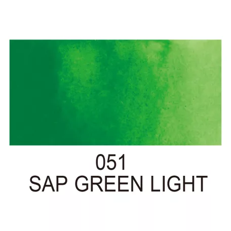 Kuretake Gansai Tambi Akvarell festék #51 Sap Green Light (1 db)