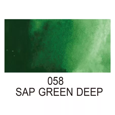Kuretake Gansai Tambi Akvarell festék #58 Sap Green Deep (1 db)