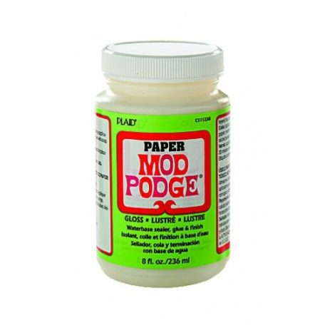 Mod Podge Paper , Mod Podge / Ragasztó - Fényes (236 ml)