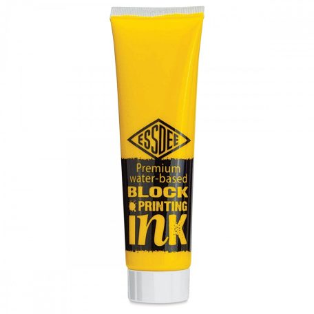 Lino festék / Linóleum tinta , Lino / Premium Block Printing Ink  - Brilliant Yellow  (100 ml)