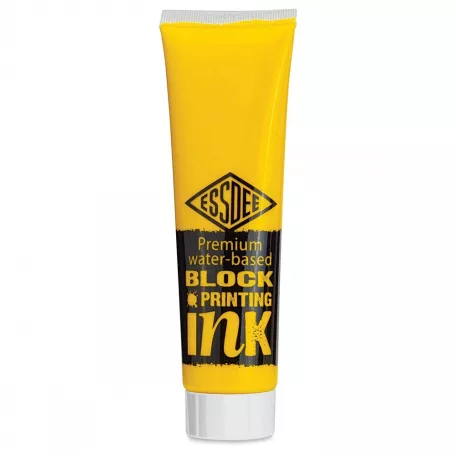 Lino festék / Linóleum tinta , Lino / Premium Block Printing Ink  - Brilliant Yellow  (100 ml)