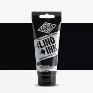   Lino festék / Linóleum tinta fekete, Lino / Premium Block Printing Ink - Black (100 ml)